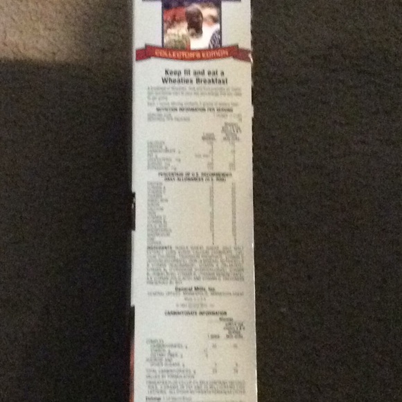 Vintage Wheaties Michael Jordan Cereal Box - Picture 3 of 7